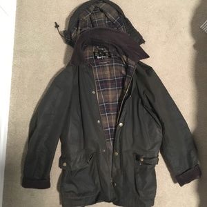 Barbour Men's Ashby Waxed Jacket w/o Detachable Hood